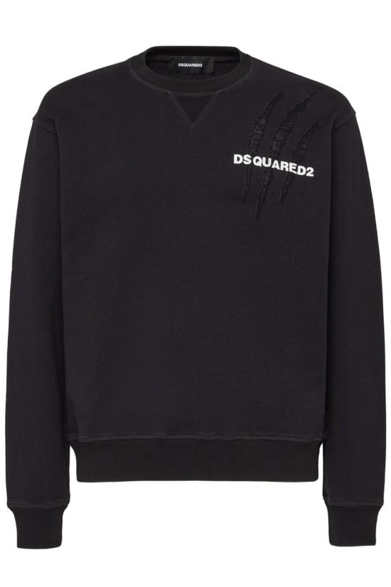  디스퀘어드2 긴팔 티셔츠 S74GU0804 S25551900 black