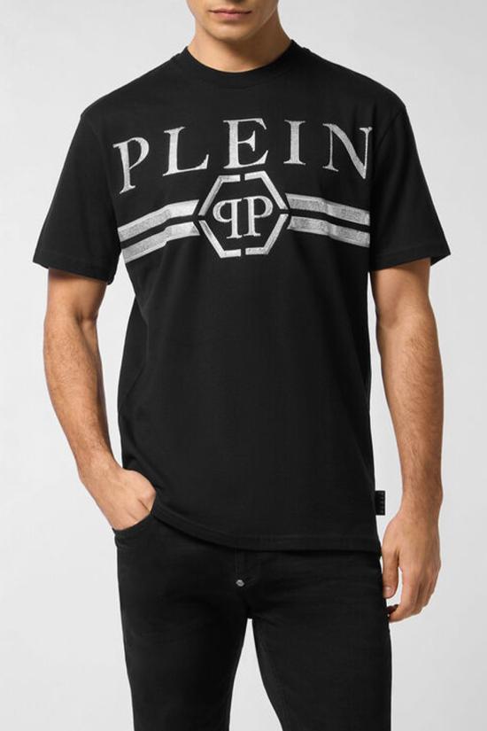 25FW 필립 플레인 탑 FAEC MTK8457 PJY002N02 black - PHILIPP PLEIN