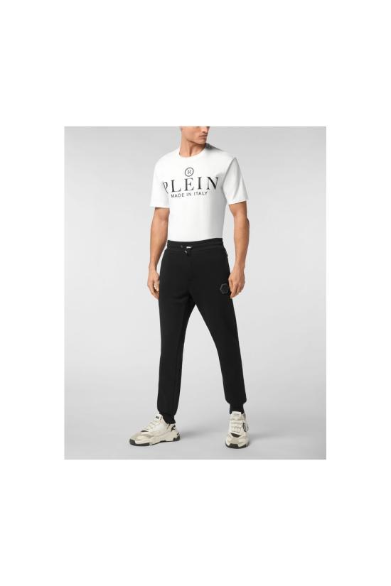  필립 플레인 팬츠 PAEC MJT2516 PTE003N0202 black - PHILIPP PLEIN