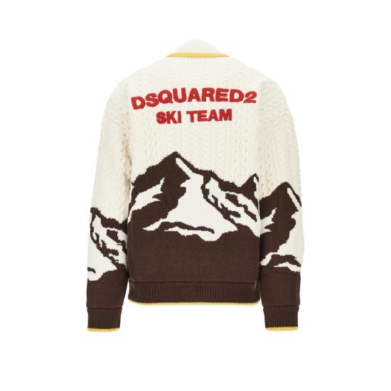 26FW 디스퀘어드2 니트웨어 S71HA1424D13245 White - DSQUARED2