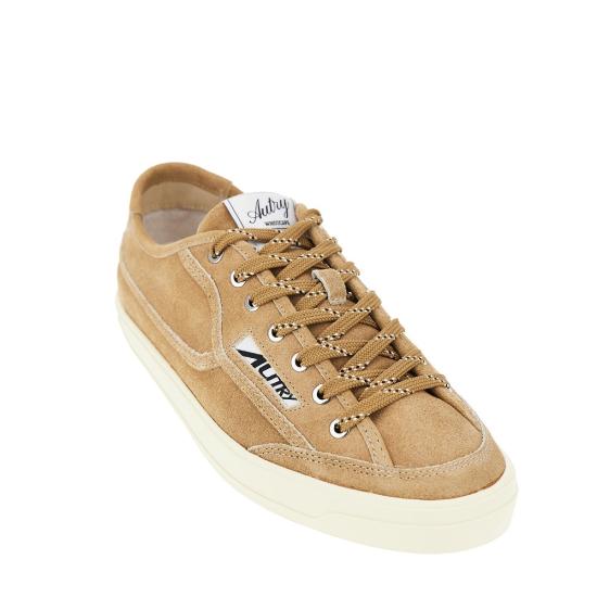 26FW 오트리 WINDSCAPE 로우 스니커즈 캔버스 SCLMKQ07 Brown - AUTRY