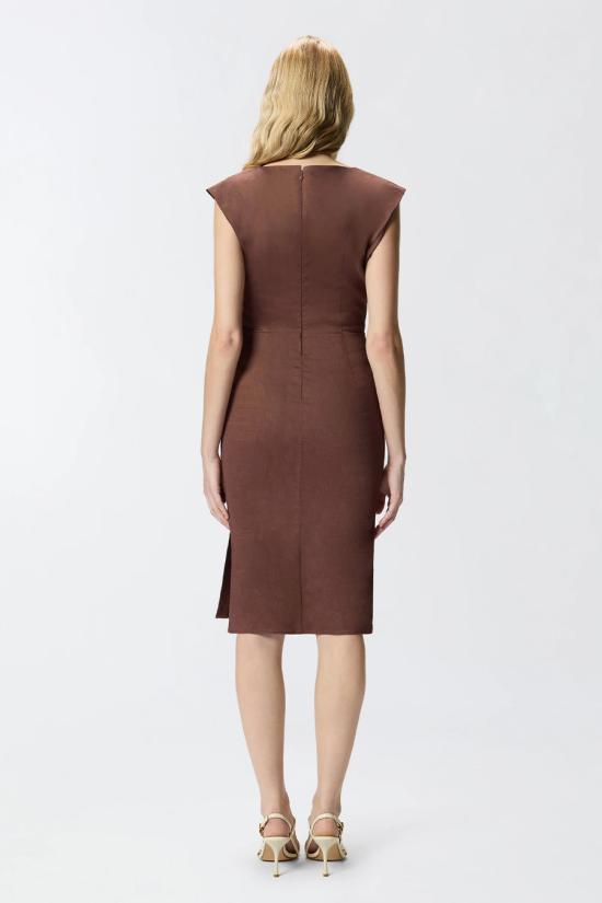 26SS 핑코 원피스 106521A34IL78 brown - PINKO
