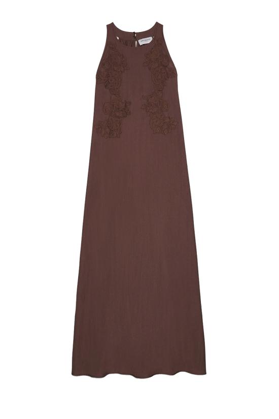 26SS 에르마노 원피스 D48EQ058ES7MFB24 brown
