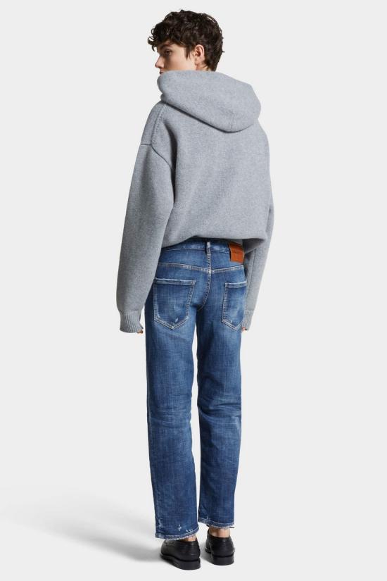 25FW 디스퀘어드2 미디엄 워시 제나 진 S75LB1096 S30872470 blue - DSQUARED2