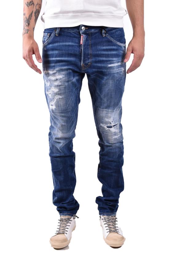  디스퀘어드2 데님 팬츠 S71LB1365 S30342470 blue - DSQUARED2