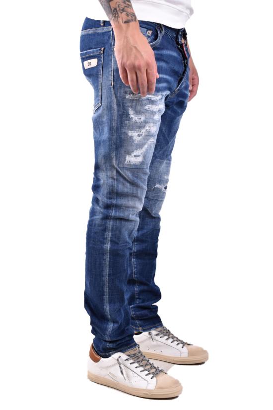  디스퀘어드2 데님 팬츠 S71LB1365 S30342470 blue - DSQUARED2