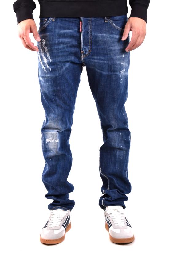  디스퀘어드2 데님 팬츠 S74LB1559 S30342470 blue - DSQUARED2