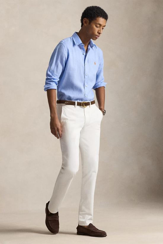 26SS 폴로 랄프로렌 긴팔 셔츠 710968915504 blue - POLO RALPH LAUREN
