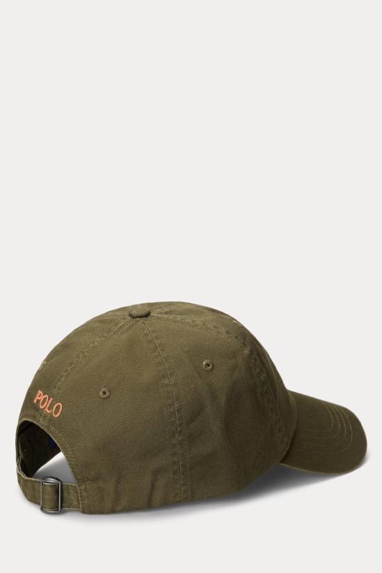 26SS 폴로 랄프로렌 클래식 로고 자수 스포츠 볼캡 710667709103 green - POLO RALPH LAUREN