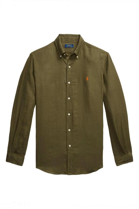 26SS 폴로 랄프로렌 긴팔 셔츠 710968915006 green