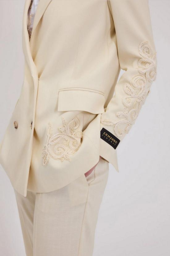 26SS 에르마노 수트 자켓 D48EI023ER3MF333 white - ERMANNO
