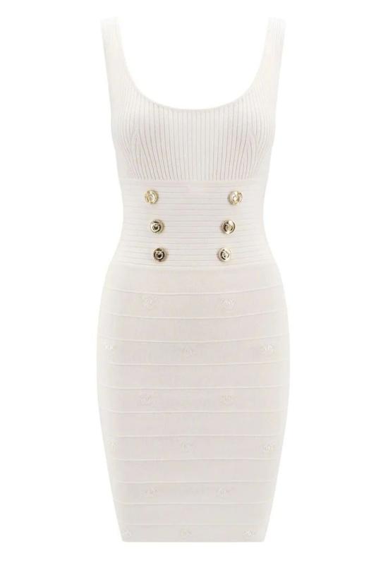  핑코 원피스 102879A1LKZ04 white