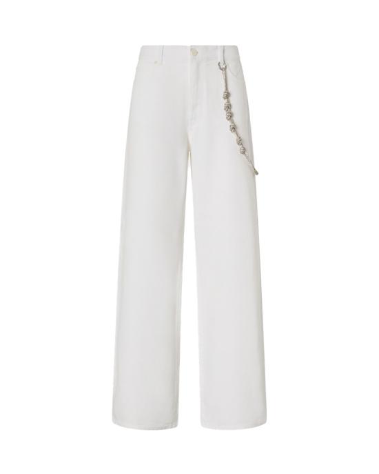  핑코 데님 팬츠 104601A2DOZ04 white