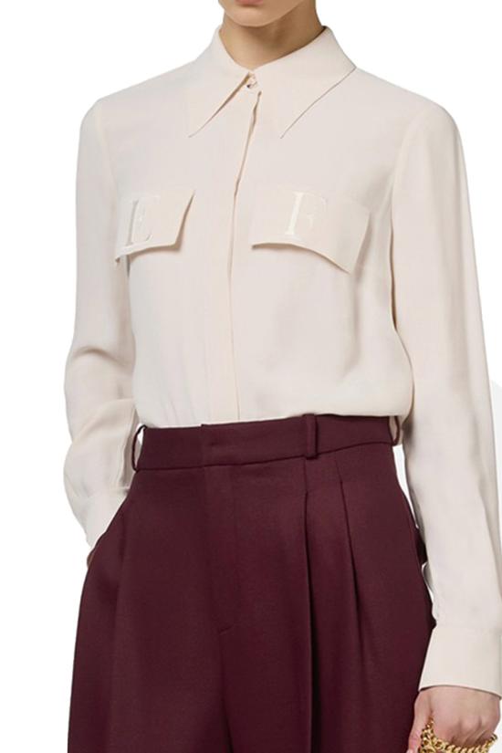  엘리자베타프랜치 셔츠 CA08846E2CI4 white - ELISABETTA FRANCHI