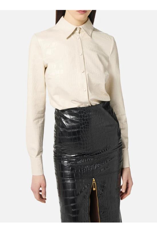25FW 엘리자베타프랜치 셔츠 CA13658E2DZ9 white - ELISABETTA FRANCHI