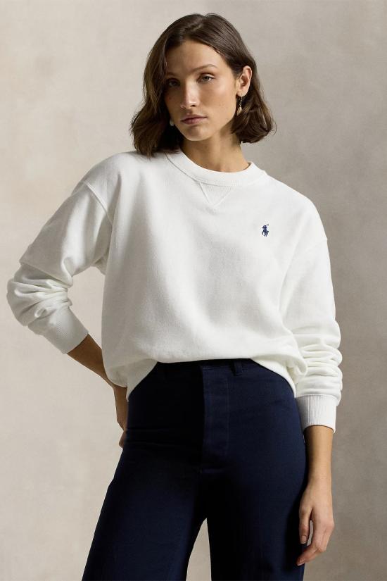 26SS 폴로 랄프로렌 긴팔 티셔츠 211971690002 white - POLO RALPH LAUREN