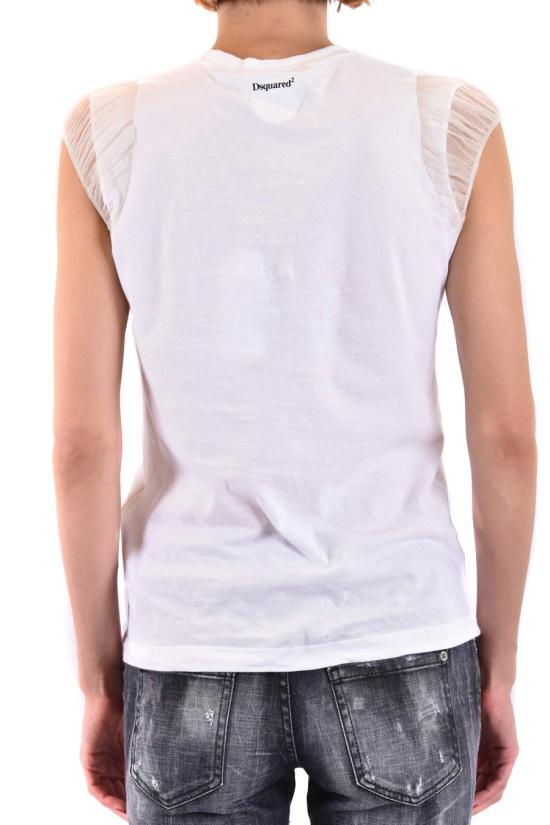  디스퀘어드2 탑 S72GD0355 S21600100 white - DSQUARED2