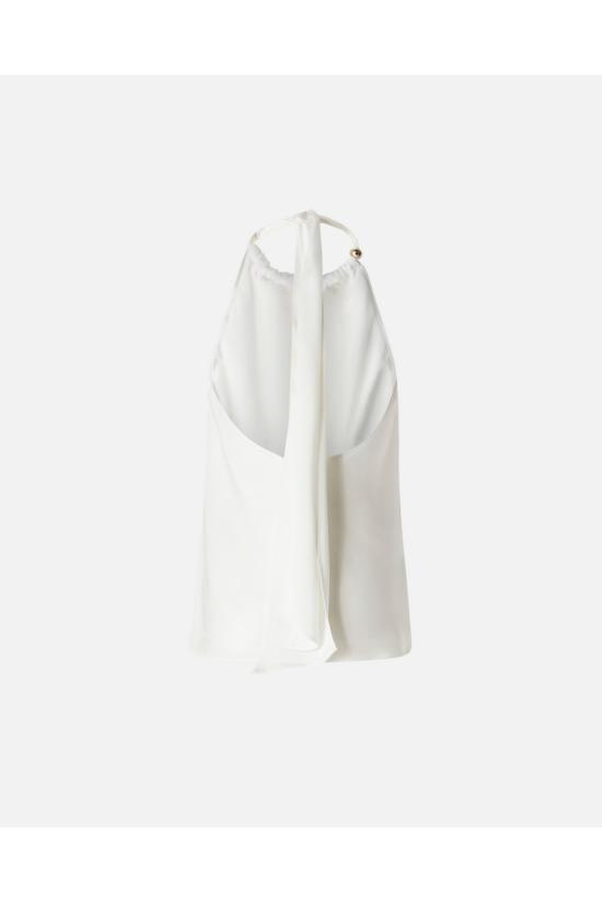 25FW 핑코 탑 105614A2RAZ04 white - PINKO