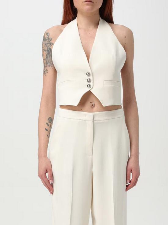  핑코 베스트 104931A213Z07 white - PINKO