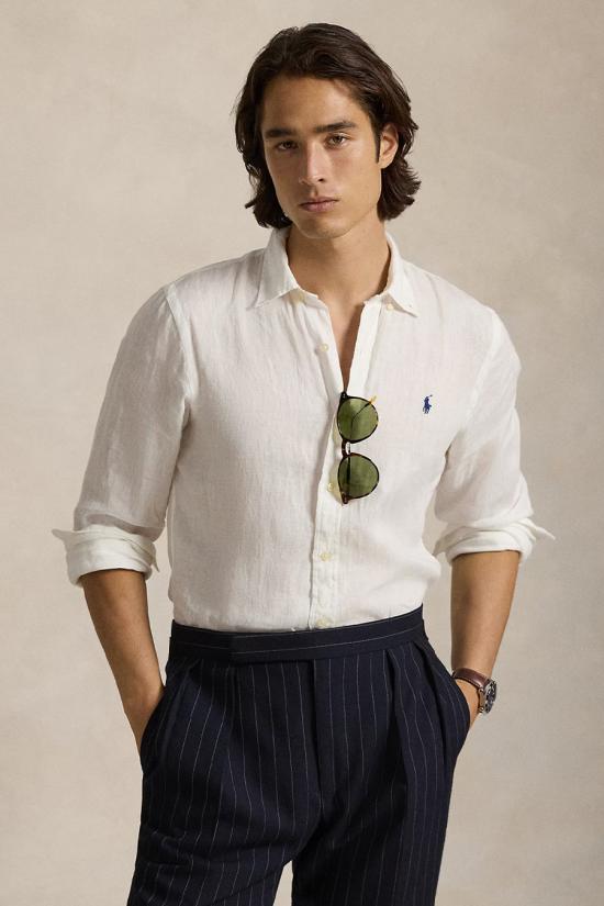 26SS 폴로 랄프로렌 셔츠 710968915505 white - POLO RALPH LAUREN