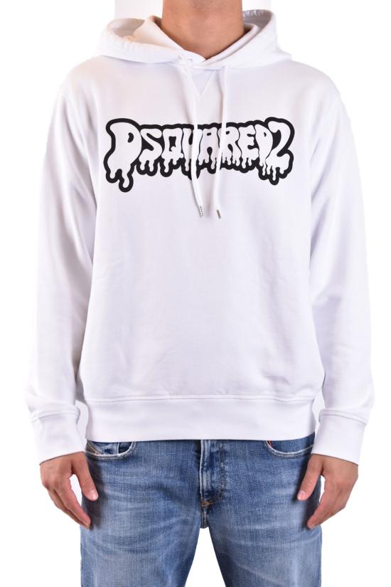  디스퀘어드2 후드 티셔츠 S74GU0754 D25004100 white - DSQUARED2