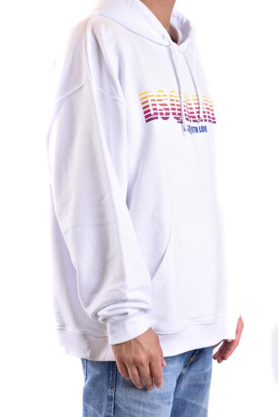  디스퀘어드2 후드 티셔츠 S71GU0655 S25551100 white - DSQUARED2