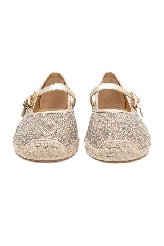 26SS 마이클 코어스 플랫 슈즈 40S6LYFP3D740 gold - MICHAEL KORS