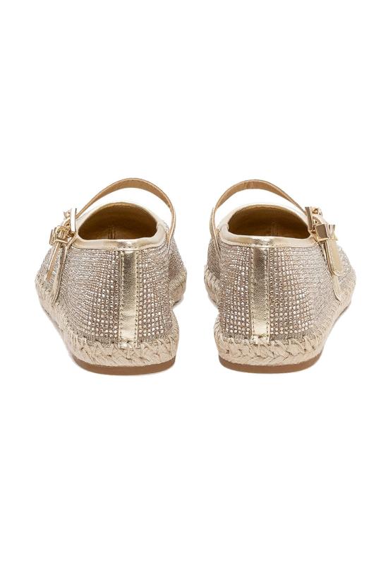26SS 마이클 코어스 플랫 슈즈 40S6LYFP3D740 gold - MICHAEL KORS