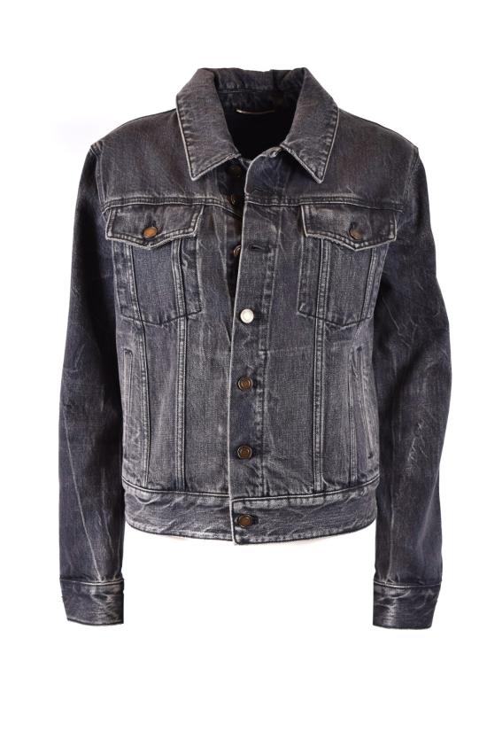  생로랑 자켓 505820 YD805 1098 Denim