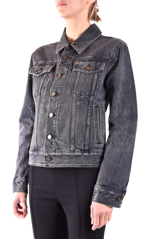  생로랑 자켓 505820 YD805 1098 Denim - SAINT LAURENT