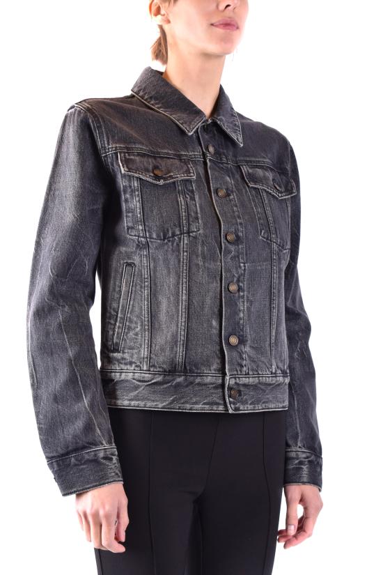  생로랑 자켓 505820 YD805 1098 Denim - SAINT LAURENT