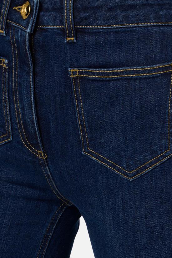  엘리자베타프랜치 데님 팬츠 pj74s46e2v380 104 Denim - ELISABETTA FRANCHI