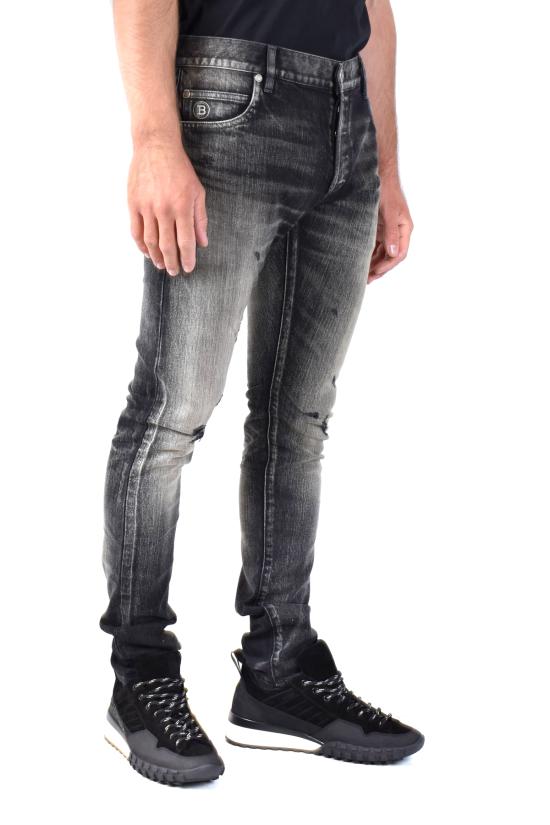  발망 데님 팬츠 UH15230 Z009 Denim - BALMAIN