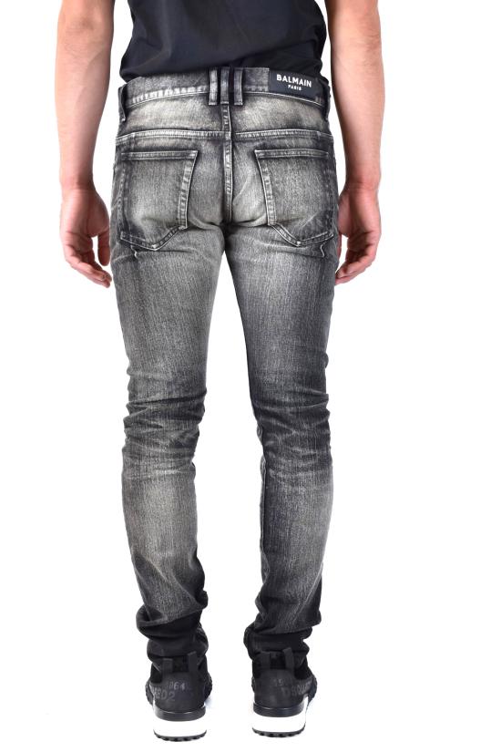  발망 데님 팬츠 UH15230 Z009 Denim - BALMAIN