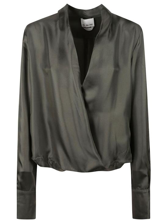 26FW 사 수 파이 탑 W26150 Grey