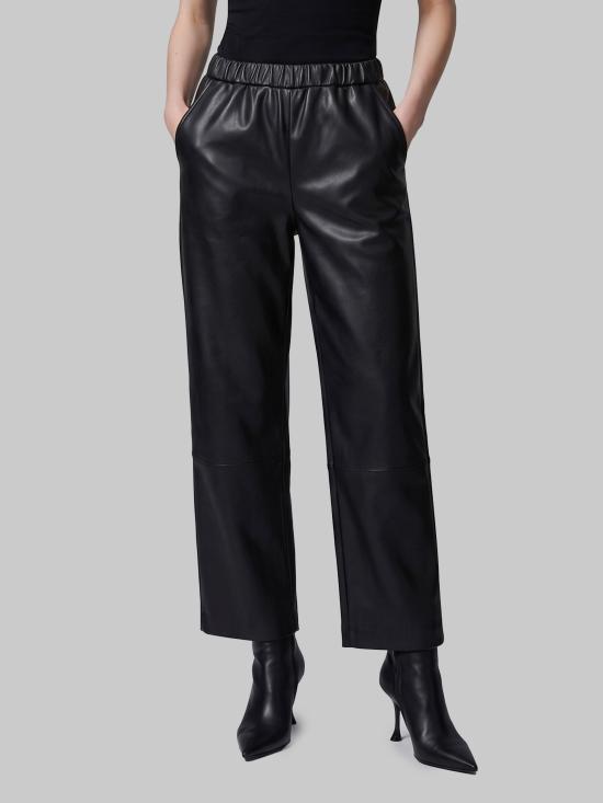 26FW PARIENTE 가죽 팬츠 SARAHPANT BLACK