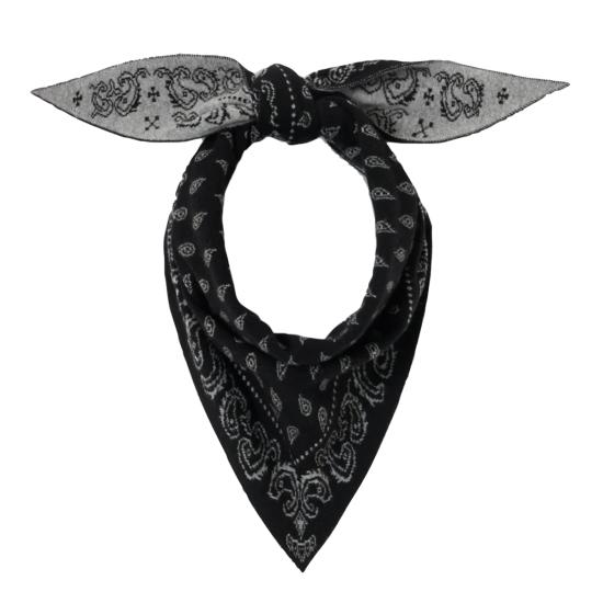 26FW 게스트 인 레지던스 머플러/스카프 A25210AL BLACK HEATHER GREY