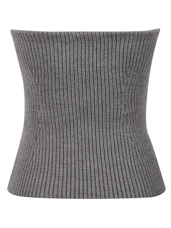 26FW 질샌더 탑 J03NC0348J14887026 Grey - JIL SANDER