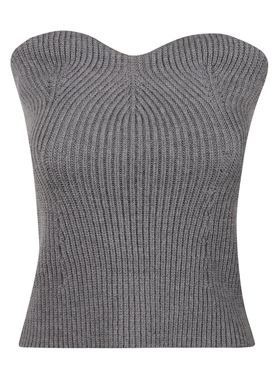 26FW 질샌더 탑 J03NC0348J14887026 Grey