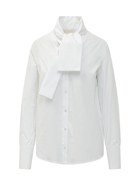26FW 텔라 블라우스 020215010488 A001 BIANCO