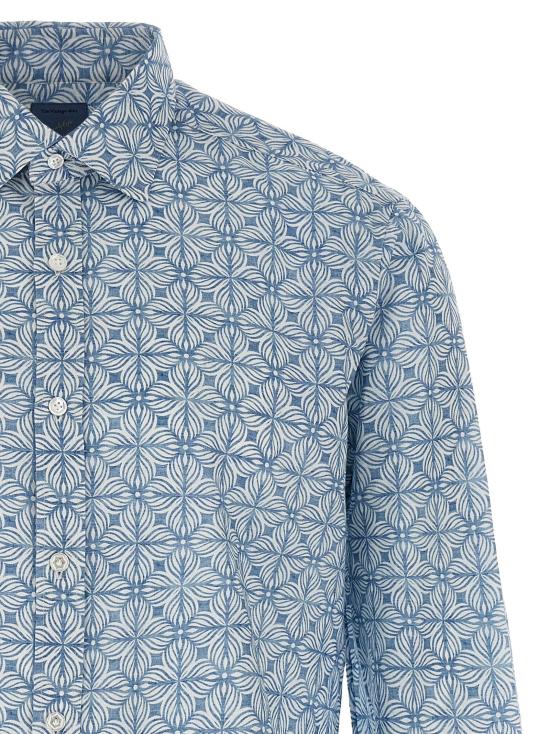  발바 셔츠 LDLFU12P01471190001 BLUE - BARBA