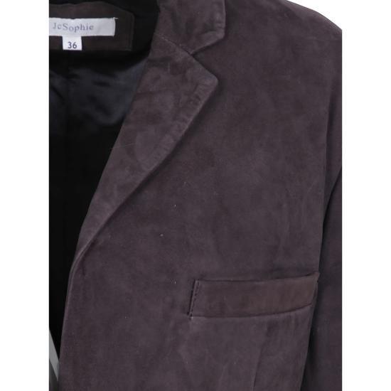 26FW JC 소피 가죽 자켓 P5703 DKBRO BROWN - JC SOPHIE