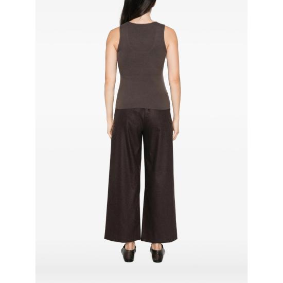 26FW 막스마라 민소매 티셔츠 MXSACCORDO 117F 004 BROWN - MAX MARA