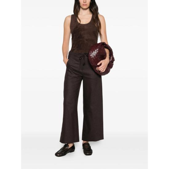 26FW 막스마라 민소매 티셔츠 MXSACCORDO 117F 004 BROWN
