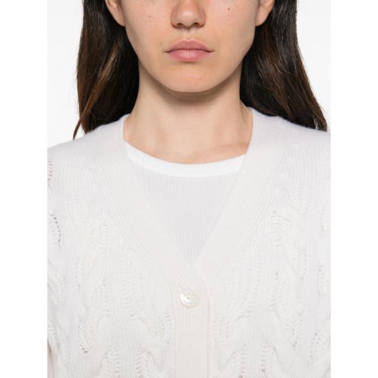26FW 막스마라 스튜디오 니트웨어 MSTORLI 050F 001 WHITE - MAX MARA STUDIO