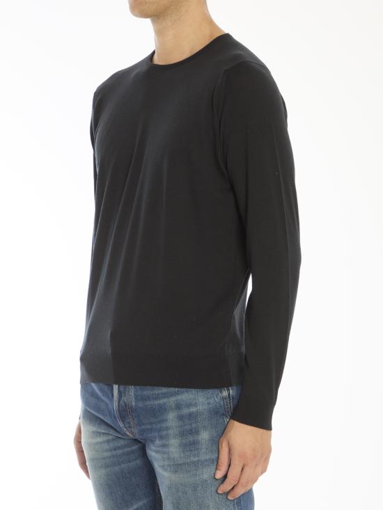 26FW 존스메들리 스웨터 LUNDY BLACK - JOHN SMEDLEY