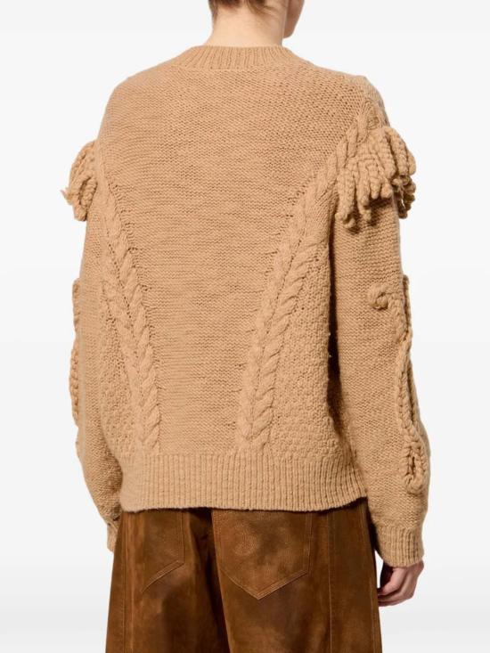  이자벨마랑 스웨터 이자벨 마랑 카트리아  카멜 - ISABEL MARANT