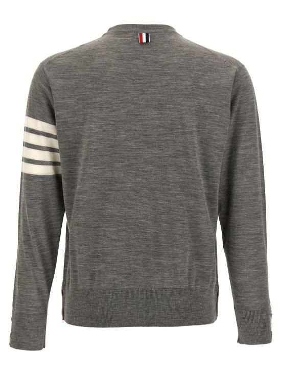  톰브라운 스웨터 LDMKA002AY1014058 GREY - THOM BROWNE