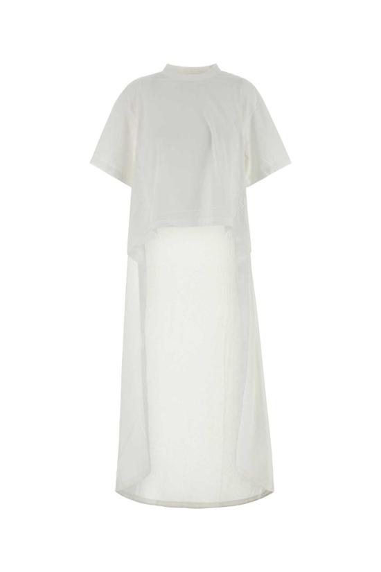 26FW 발렌시아가 반팔 티셔츠 871740TUVC9 2765 White