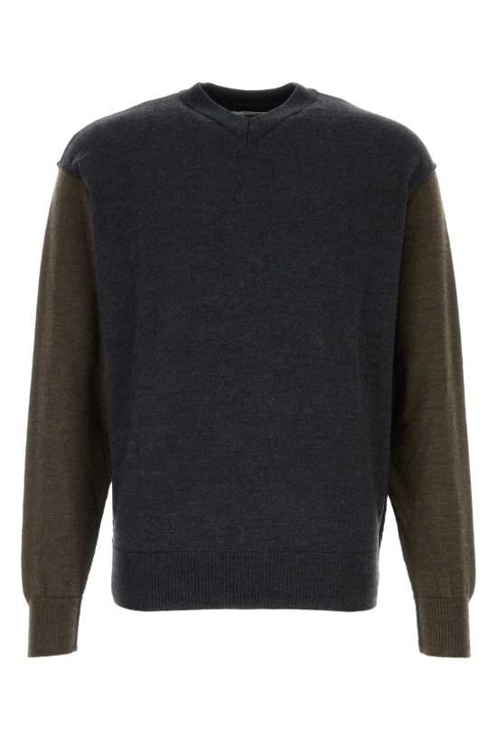 26FW 기마구아스 아우터 TONIJUMPER BLACKGREEN Multicoloured